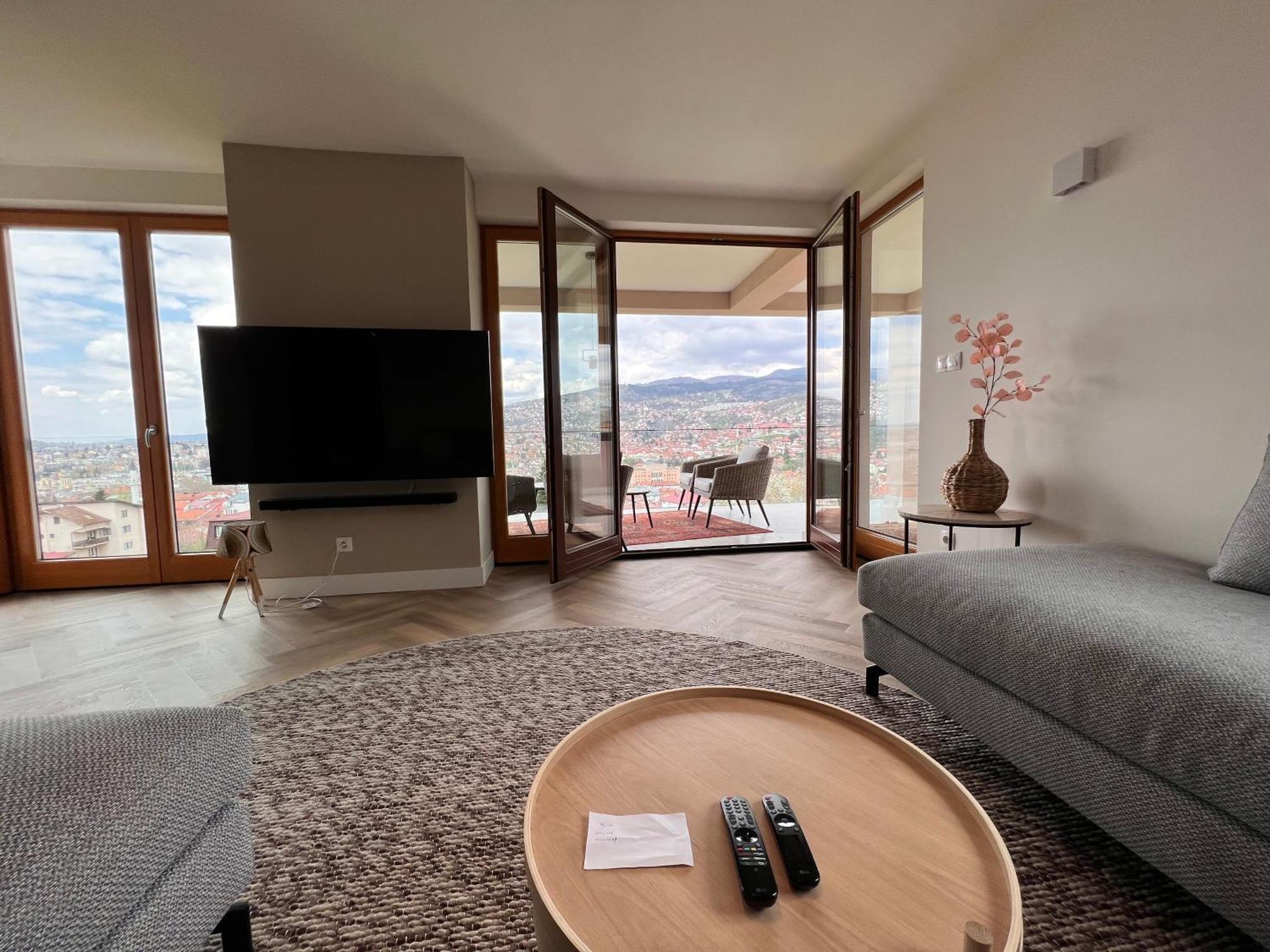 Апартаменти The Penthouse Сараєво Номер фото